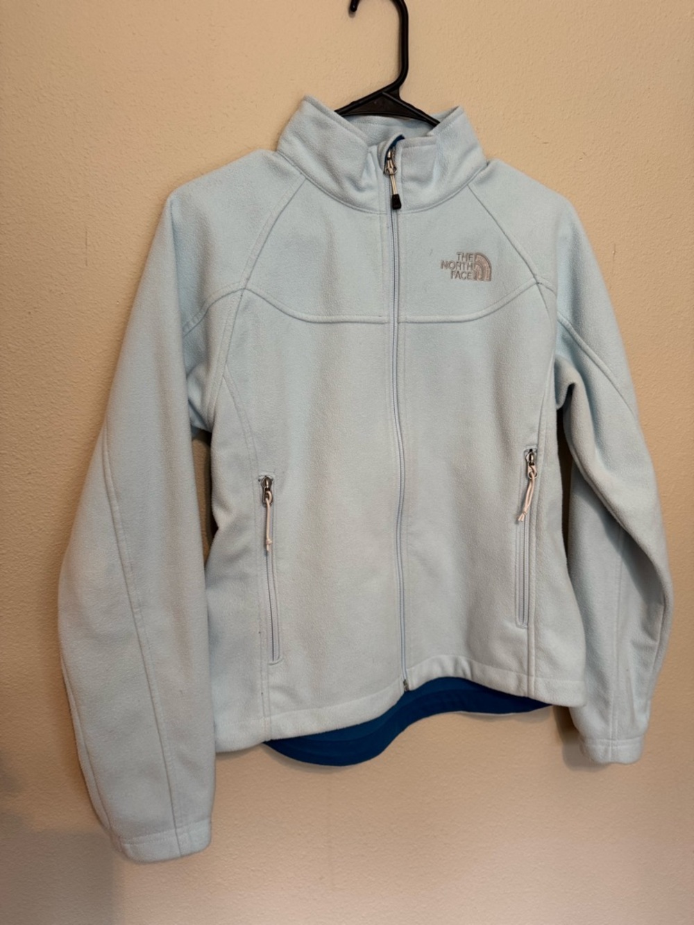 The North Face WindWall Fleece Jacket - Women's Small - Ice Blue